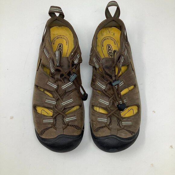 KEEN men\'s water hiking sandals size 9 tan main image 6